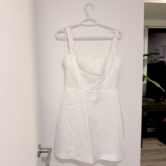 Amelie Mini Dress Ivory - Picture 4 of 6